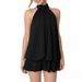 2026 Spring New Women's Clothing European American Cross-Border Elegant Halter Neck Sleeveless Backless Top And_ecoleips.com