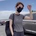 Lazy Style Striped Stylish Age-Reducing Pure Cotton Short-Sleeve Top Summer Chic Color-Block Korean Version T-Shirt For_ecoleips.com
