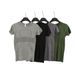 Ultra-Stretch Quick-Dry Round Neck T-Shirt For Women – High-Performance Running & Yoga Top (Lightweight Athletic Tee)_ecoleips.com