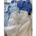 Women's Clothing Linen Plant Dyed Simple Temperament Basic Style Solid Color Loose Long Sleeved Shirt Tops_ecoleips.com