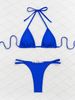 Women's Clothing Swimwear Crystal Diamond Triangle Bag Thong Beach Bikini_ecoleips.com