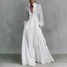 2026 Spring New Collection: Cross-Border European American Foreign Trade Women's Clothing, Fashionable And Elegant Solid_ecoleips.com