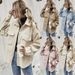 Women's Clothing Lapel Single Breasted Thick Wool Coat Solid Color Loose Fit Spring Clothing_ecoleips.com