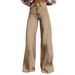 Retro High-Waisted Wide-Leg Jeans – Vintage Washed Denim Pants For Women (Light Blue/Deep Blue/Brown, S-3XL)_ecoleips.com