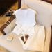 Women's Clothing Casual Temperament Loose Loose Feeling Suit Vest Shorts Two Piece Suit_ecoleips.com