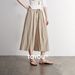 TOYOUTH Women Casual Pants 2026 Summer New Nine Inch Silhouette Light Style Wide Leg Pants_ecoleips.com