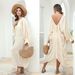 Women's Clothing Round Neck Deep V Large Backless Bikini_ecoleips.com