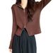 High-End 2026 Pre-Spring Double Zipper Lapel Knitted Cardigan Women's Spring And Autumn Sweater Jacket Shoulder Top Wome_ecoleips.com