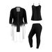 Women's Gradient Print Cardigan Set Fashionable Casual Two-Piece Outfit European American Style Cross-Border E-Commerce New 2026_ecoleips.com