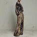 3D-Printed Unisex Lounge Set - Geometric Print Long Sleeve PJs For Home & Street_ecoleips.com