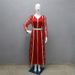 Verve Arabic Muslim Set Dress Spring New Sequin Ribbon Robe_ecoleips.com