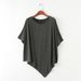 CGC Summer Women's Oversized T-shirt 2026 Harajuku Loose Tees Short Bat Sleeve Tops Simple Korean Fashion Female Y2k Clothes_ecoleips.com