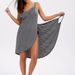 Aria Basics Aria Basics , , : Popular European And American Sexy Beach Wrap Vacation Dresses, Striped Strap Dresses_ecoleips.com
