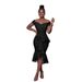 Women's Clothing Women's Off-Shoulder Mermaid Evening Dress Style Fashionable Elegant For Formal & Casual For Women_ecoleips.com