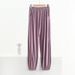 Loose Modal Sleepwear Pants For Women Summer Large Size Casual Solid Color Homewear Thin Anti Mosquito Air Conditioning Pants_ecoleips.com