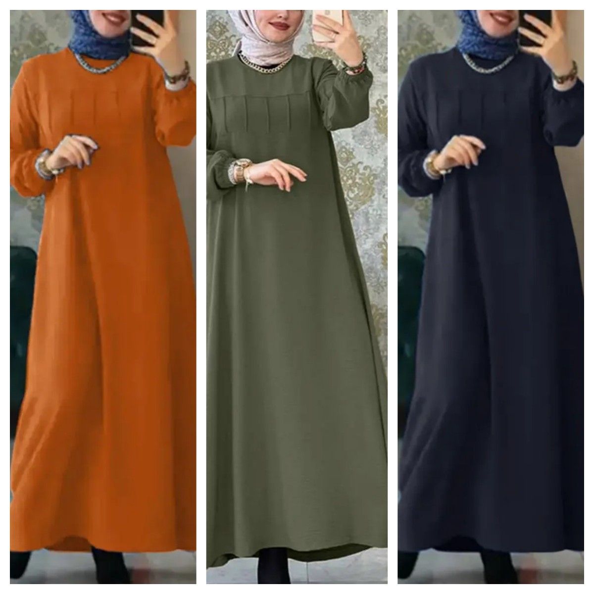 Mubarak Spring Muslim Extra Long Sun Dress Robe Kaftan Vestido Islamic Clothing_ecoleips.com