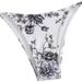 Women's Clothing Sexy Ink Painting Printed Halter Neck Tethered Multicolor Bikini_ecoleips.com