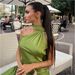 Women's Sexy Satin Ribbon Halter Strapless Sleeveless Maxi Dress – Elegant Party Evening Gown 2026_ecoleips.com