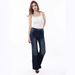 Cross-border European And American Women's Clothing, Vintage Loose-fit Flared Jeans, Casual Versatile Floor-length_ecoleips.com