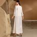 Hand Sewn Diamond Robe New Muslim Long Skirt Elegant Long Sleeve Evening Dress_ecoleips.com