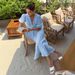 Women's Clothing V Neck Short Sleeved Maxi Skirt Suit Summer New Ruffled Skirt Suit_ecoleips.com