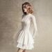 Vietnamese Niche Designer's 2026 New Slim-fit, Close-fitting, Breathable Princess Dress For Petite Women 1917_ecoleips.com