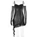 Women's Clothing Silver Sling Top Dress Fashion Hot Sale Sexy Hot Girl Backpack Hip Skirt_ecoleips.com