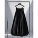 Women's Clothing This Year's Popular Small High Waist Slim A Line Skirt High Grade Pear Shaped Figure Black Bud Skirt Spring_ecoleips.com