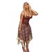 Summer Vintage Plaid High Waist Midi Skirt – Elegant Asymmetrical Wrap Skirt For Women (S-2xl, Skirt & Set Options, Office & Casual Wear)_ecoleips.com