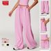 Zechuang Cross-Border Brushed Draped Wide-Leg Loose Casual Women Sports Fitness Elastic Drawstring Long Pants 3058_ecoleips.com