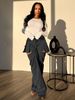 D8734 New Product On : European And American Fashion Casual Women's Jeans With Two-wear Design,_ecoleips.com