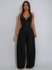 K Fashion Women's Pocket Sleeveless Backless Casual Jumpsuit_ecoleips.com