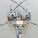 Women's Clothing Printed Two Piece Swimsuit Tie Up Beach Vacation Style Bikini Set For Formal & Casual For Women_ecoleips.com