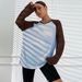 Voya Women's Clothing European Women's Clothing 2026 Spring/summer American Retro Patchwork Color-blocking Raglan Long-sleeve_ecoleips.com