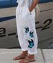 Suitable For All Seasons 2025 Women's Summer New Fashion Positioning Print Wide-leg Casual Pants_ecoleips.com