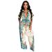 Women's Clothing New Sexy V Neck Retro Printed Jumpsuit For Women_ecoleips.com