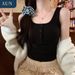 Popular Hot Girl Lingerie Camisole With Built-in Chest Pads, Button-up Top, Anti-exposure_ecoleips.com