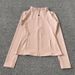 Women's Long Sleeved Slim Fit Sports Jacket Stand Up Collar Zip Up Running Cycling Yoga Fitness Top Sun Protection Clothing_ecoleips.com