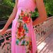 Foreign Trade Cross-Border 2025 Summer New Women's Fashionable Elegant Spaghetti Strap Printed Backless Dress_ecoleips.com
