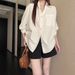 Loose-fitting, Slimming, Stylish Elegant Women's Shirt, New Spring/summer/autumn Collection, Unique And Super_ecoleips.com