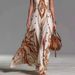 2026 New Product For Foreign Trade Independent Sites: Vintage Bohemian Style Backless Printed Chiffon Slit Long_ecoleips.com