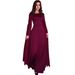 Modest Abaya Dress Long Sleeve Shawl Dress Fashion Chain Design Autumn Court Style Clothing_ecoleips.com