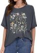 Oversized Tshirts For Women Summer Short Sleeve Casual Basic Tee Tops Loose Fit Shirts 2026_ecoleips.com