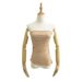Women's Clothing Sexy Slim Pleated Tube Tops For Women Outerwear Waist Hugging Slimming Side Slit Tube Top Vest_ecoleips.com