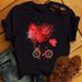 Summer European And American Cross-border Foreign Trade Plus-size T-shirt, Round-neck Casual Loose-fitting Short-sleeve_ecoleips.com