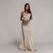 Women's Backless Halter Evening Dress Floral Fitted Style Party Wear_ecoleips.com