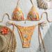 New Women's Printed Bikini Set Strappy Two Piece Swimsuit Quality Swimwear_ecoleips.com