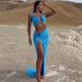 Women's Crop Top High Waist Bodycon Skirt Set Sexy_ecoleips.com