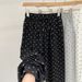 Women's Clothing Women's Simple And Comfortable Polka Dot Pants Breathable Drawstring Pants Casual Sports Wide Leg Pants_ecoleips.com