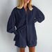 Autumn Women's Fashion: Shirts, Blouses, And Blouses With Jacquard Bubble Sleeves; Stylish Tops, Shorts, And Commute-Sty_ecoleips.com